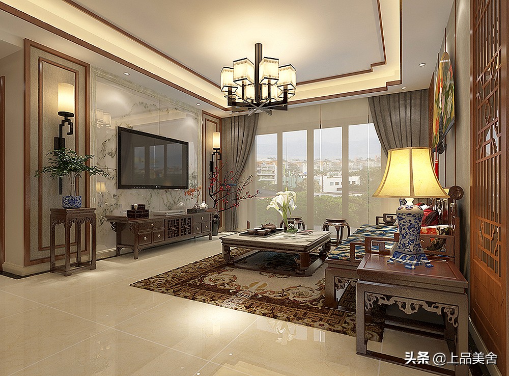 中式风格挂画客厅现代简约高档,2020最火的客厅挂画中式风格