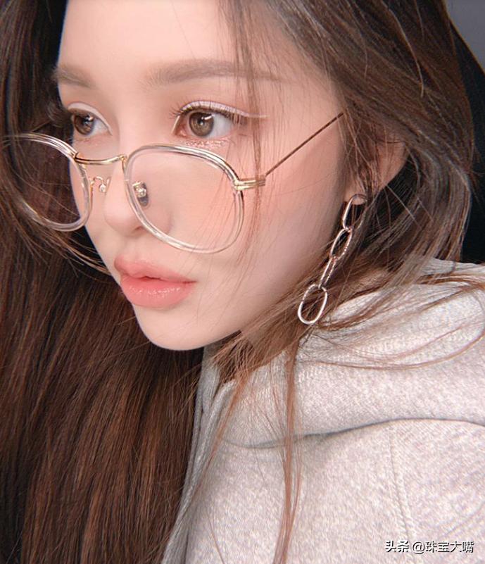 十大经典韩风耳饰,韩款银耳饰