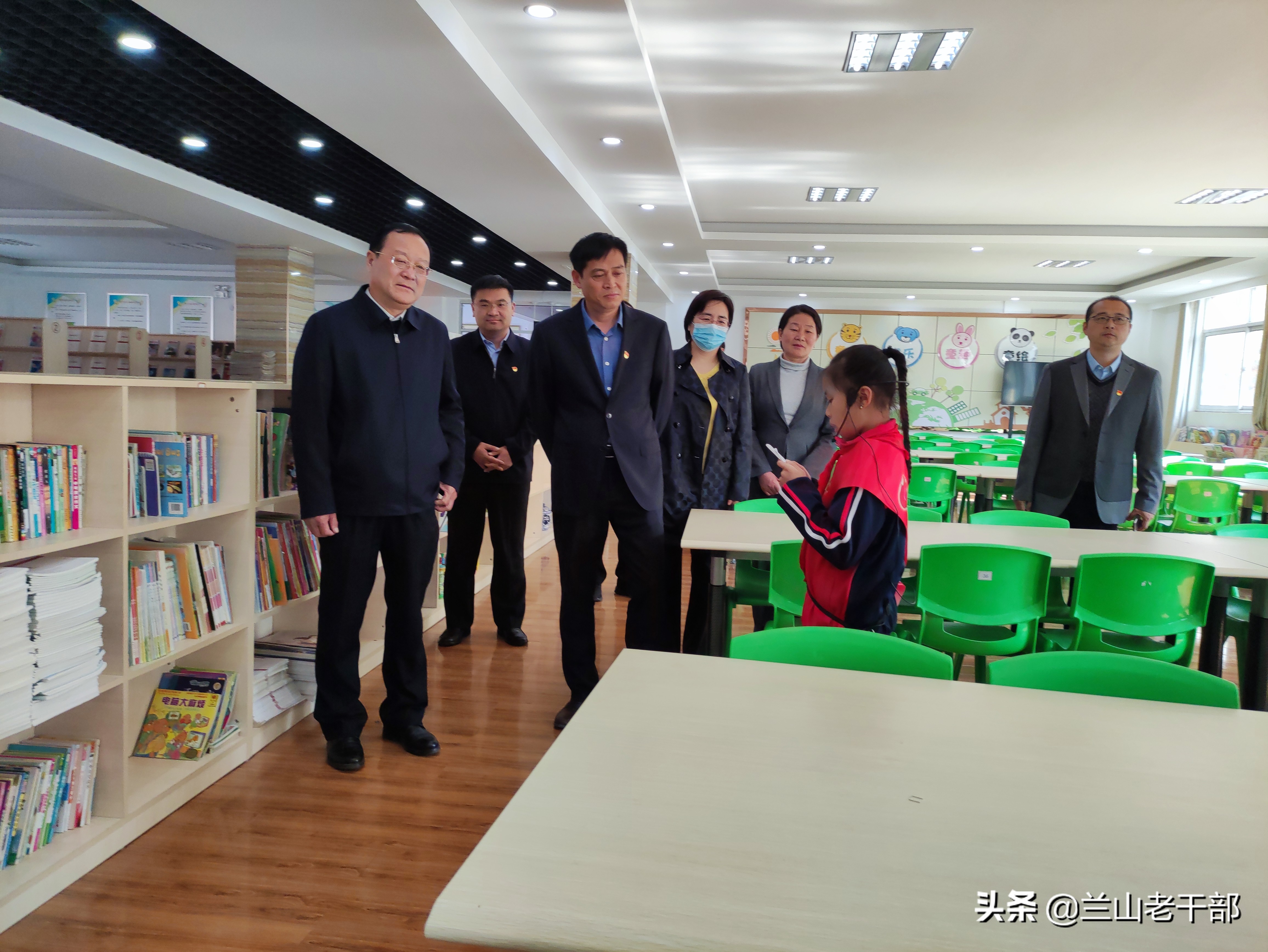 兰山区关工委主任谢华东,兰山区委副书记谢华东