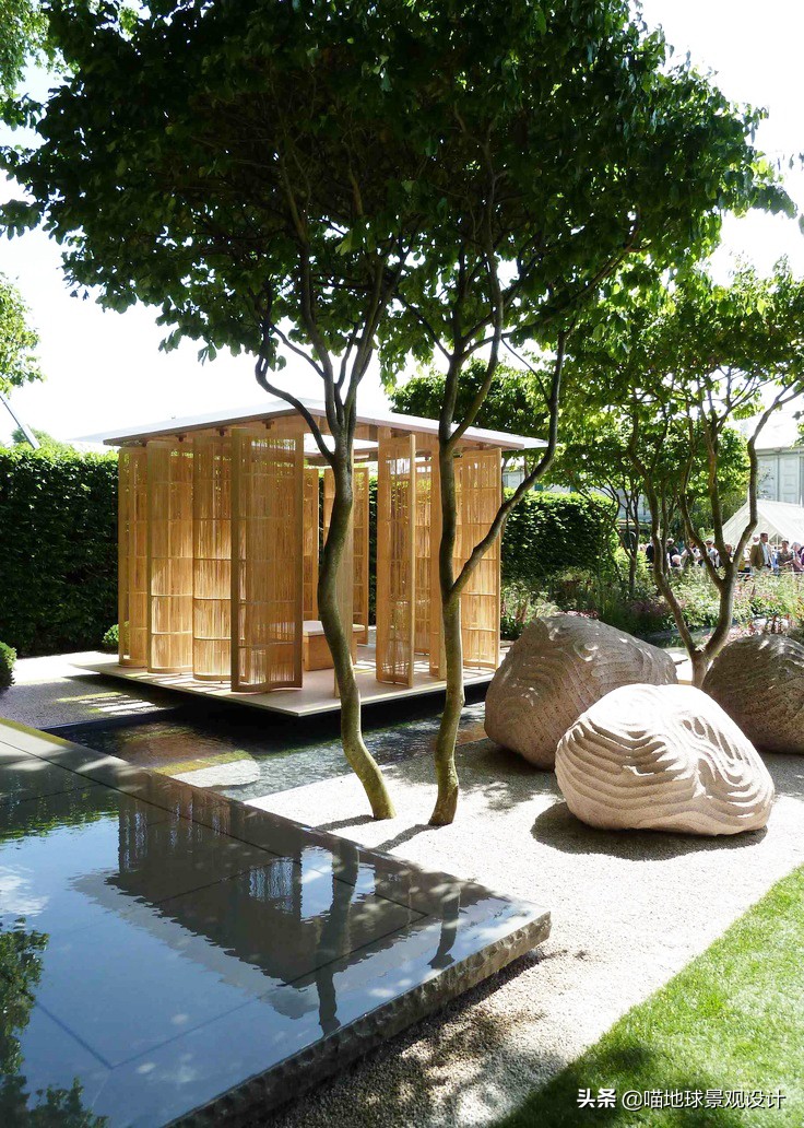 100款庭院廊架图片,中式庭院亭子设计效果图