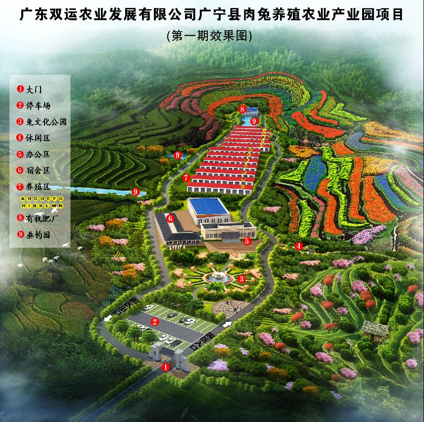 上万只兔子“搬新家”？肇庆这个项目有新进展！全部投产后将实现年产值1.3亿……