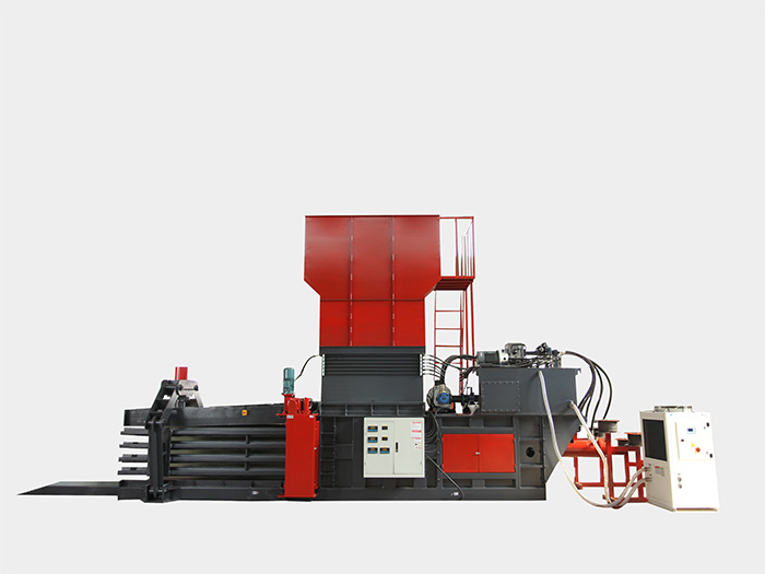 废纸箱压缩打包机,恩派特全自动卧式打包机