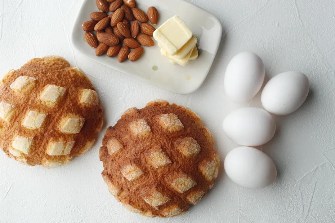 菠萝包日本的菠萝包,日本蜜瓜菠萝包