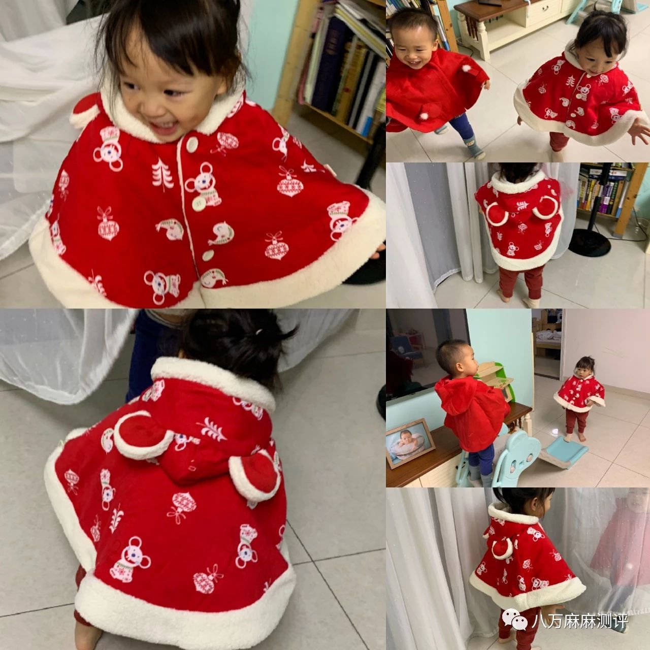 宝宝冬季披风a类,高档小披风斗篷宝宝