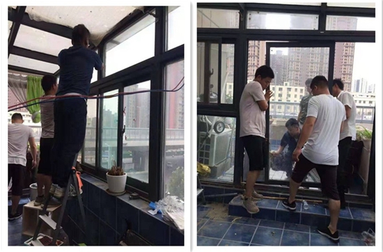 心通桥好声音|梧桐新语社区违建阳光房屡遭投诉,经督办终拆除