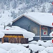 东北黑龙江的天气,美丽的东北冰天雪地