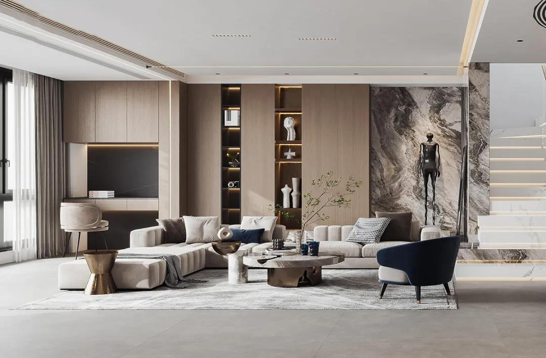 全屋收纳一个电视柜就能搞定,电视柜收纳实用格局