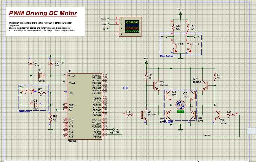 51单片机控制直流电机转速程序,普中51单片机控制直流电机