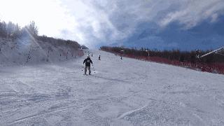 初学双板滑雪基本动作,双板滑雪基本姿势教学