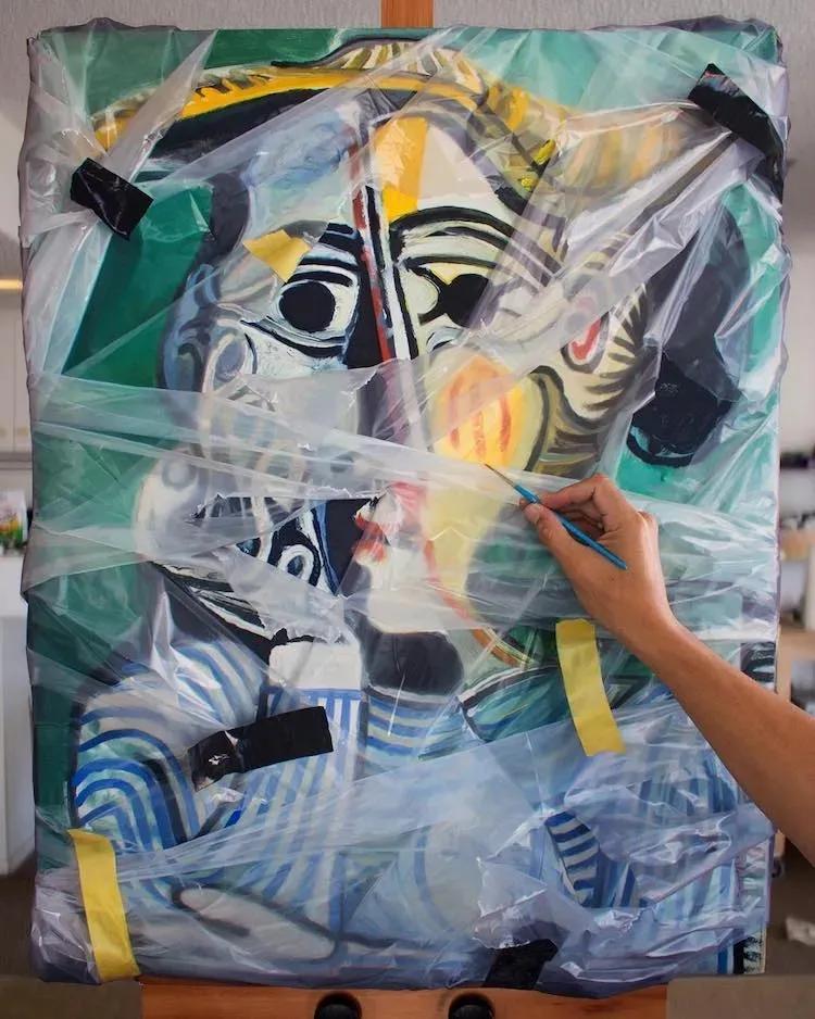 “塑料”艺术家“盗版”世界名画，明明是高仿之作，却人人称妙？