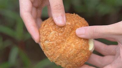 脏脏奶茶泡芙,脏脏黑糖珍珠泡芙