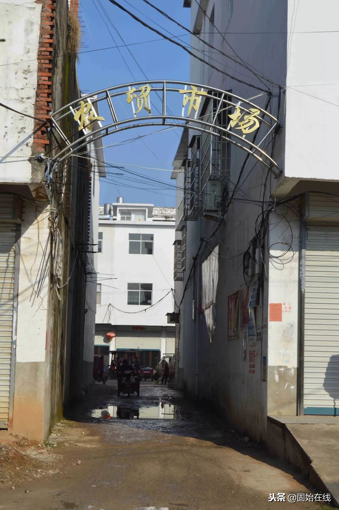 固始赵岗乡航拍,河南信阳固始县街拍