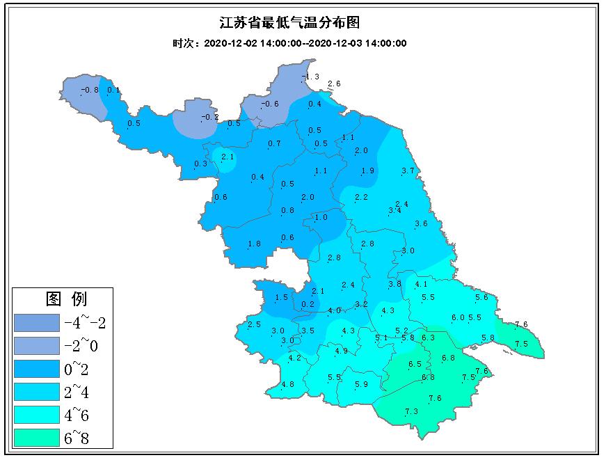 下半年来最强冷空气影响江苏,本轮冷空气何时到江苏