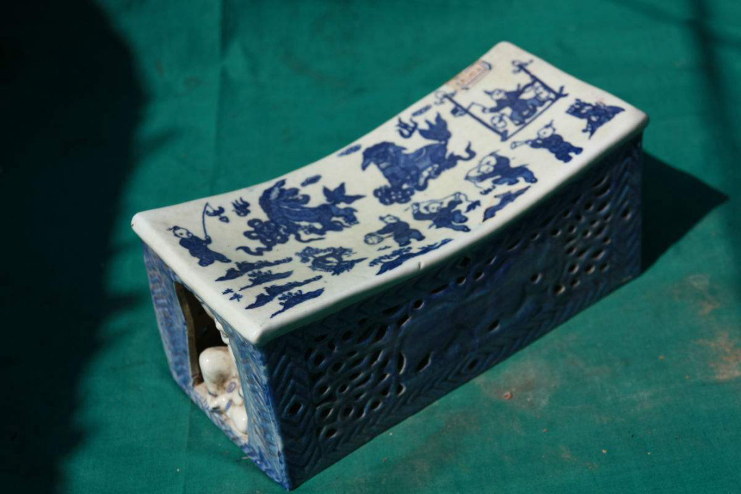 古人的瓷枕,为何古人睡觉爱睡硬邦邦的瓷枕