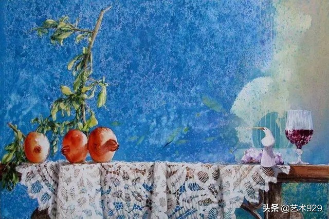 韩国水彩画家misulbu作品欣赏,韩国水彩画风景作品