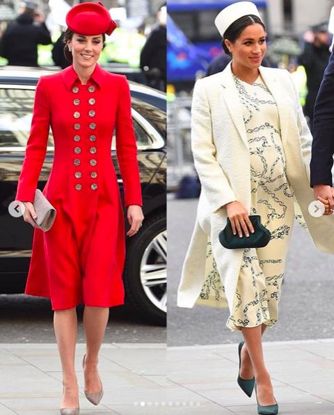 梅根最新着装,梅根和凯特谁衣品好