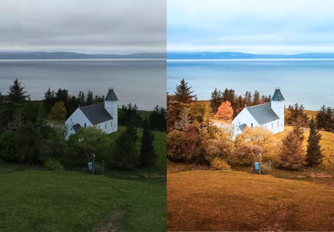 好看的风景照片p图教程手机,随便拍的风景图如何p图