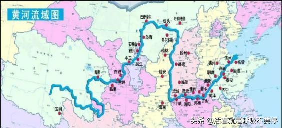 黄河为什么在甘肃向北绕开陕西,黄河为什么不能靠近它的源头