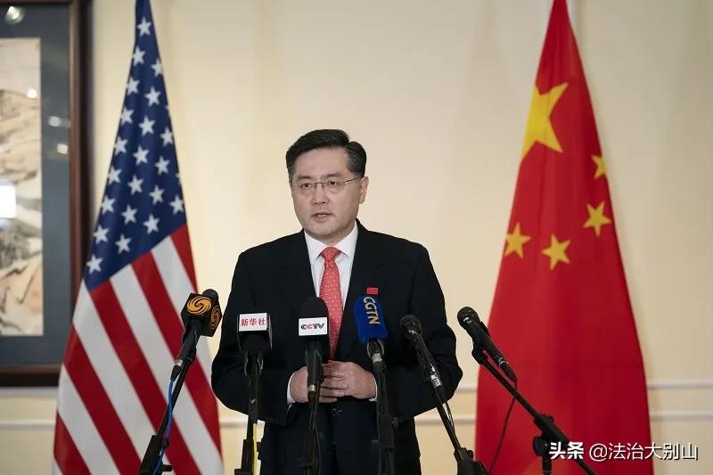 秦刚大使霸气演讲,有理有据,震慑美国!外交部yyds