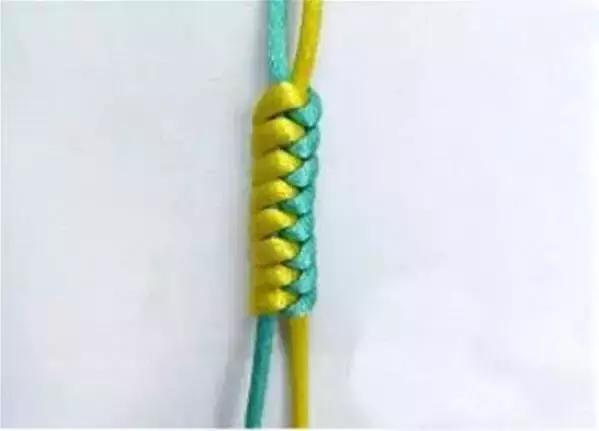 手串穿珠子打结教程慢动作简单,单绳穿珠子打结方法图解
