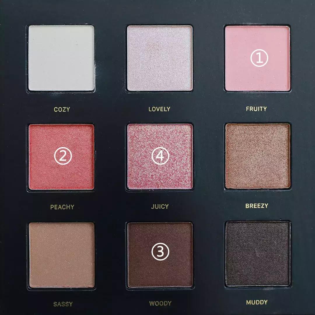 眼影怎么画新手简单又好看不显脏,日常眼影怎么画新手简单又好看