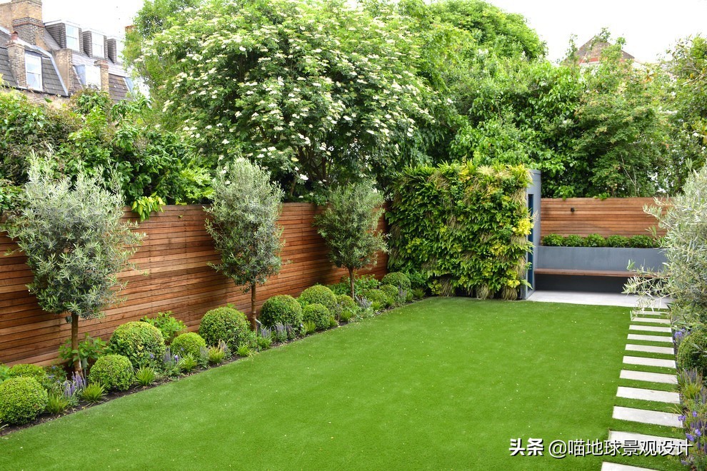 法式别墅庭院景观设计案例,别墅庭院景观效果图大全