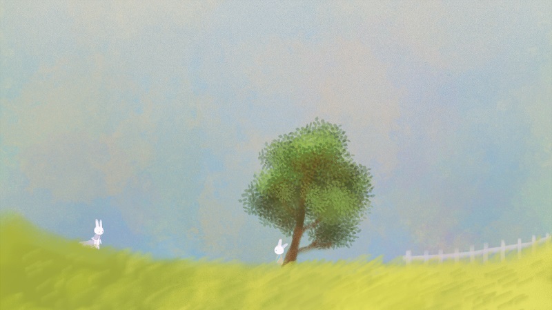 兔兔可爱插画,ayu日语