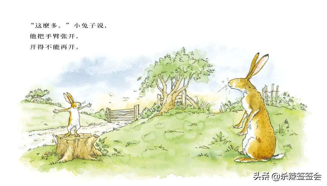 猜猜我有多爱你儿童绘本剧,猜猜我有多爱你绘本家长总结