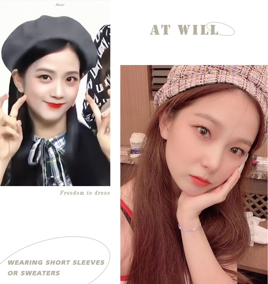 适合秋冬季戴的各种洋气帽子,夏日必备的3款帽子百搭还显脸小