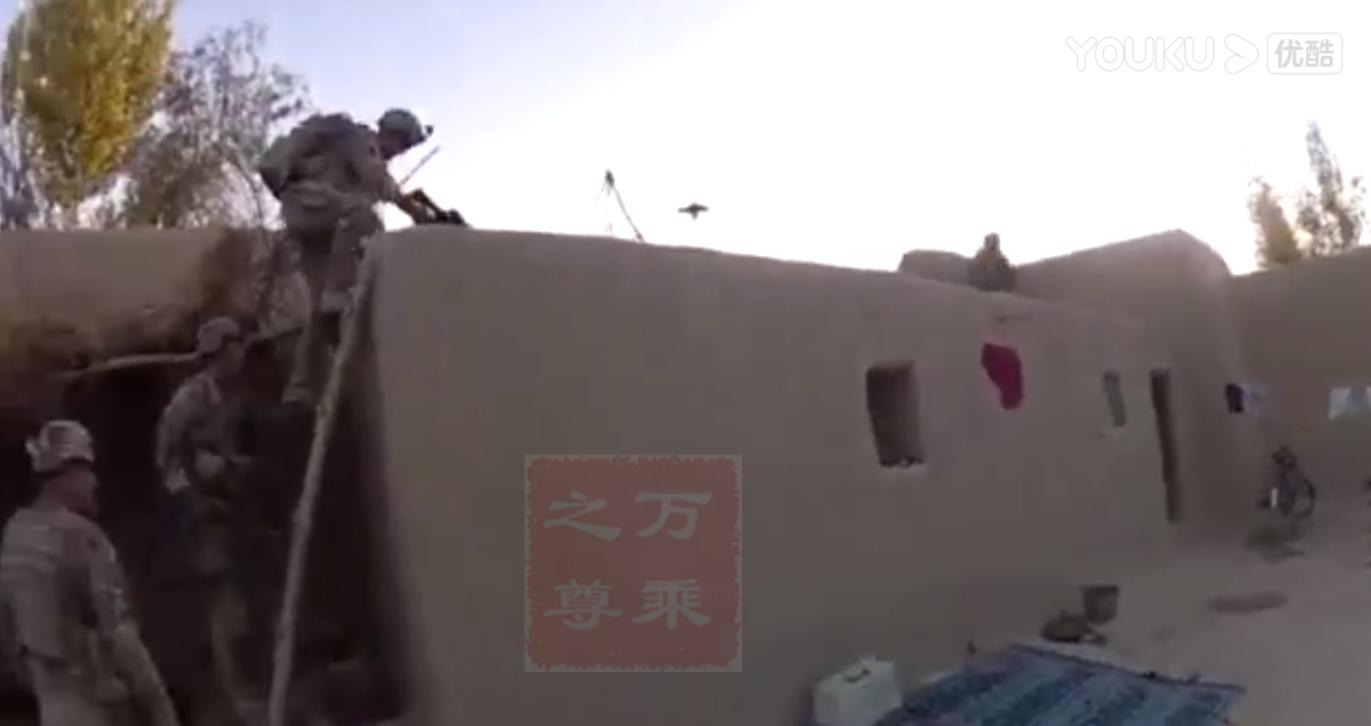 美军被伏击后反击视频集锦,美军遭遇伏击真实作战视频