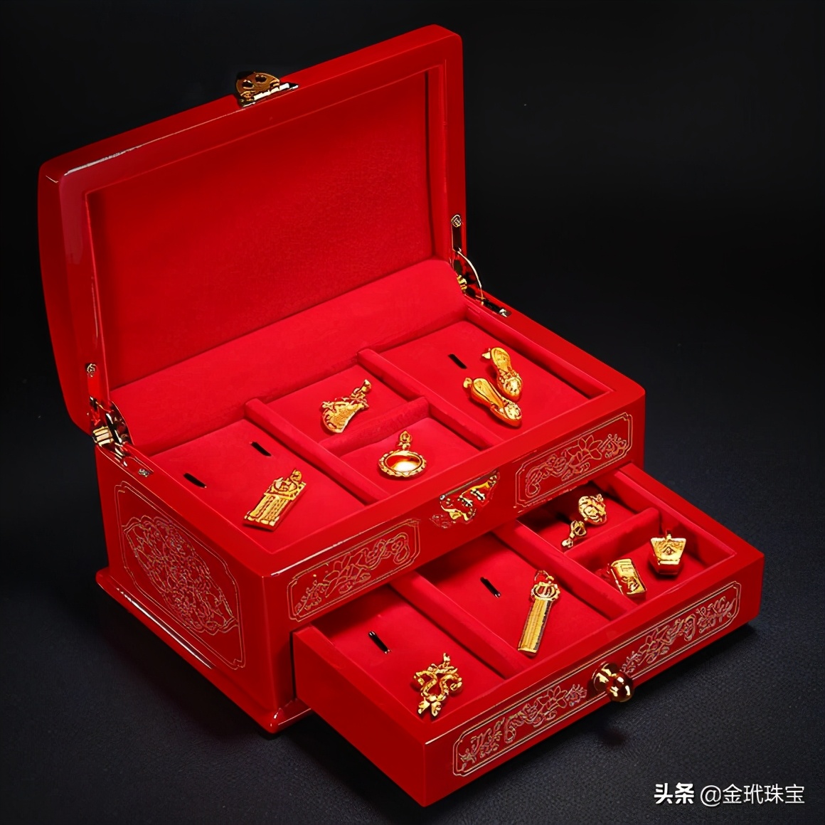 结婚买哪五样黄金首饰最好,最华贵的结婚黄金首饰