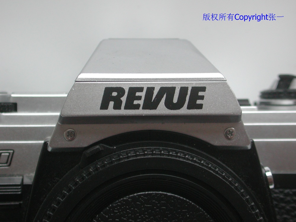 由中国海鸥DF-300贴牌而来的德国RevueDF-300单反照相机!