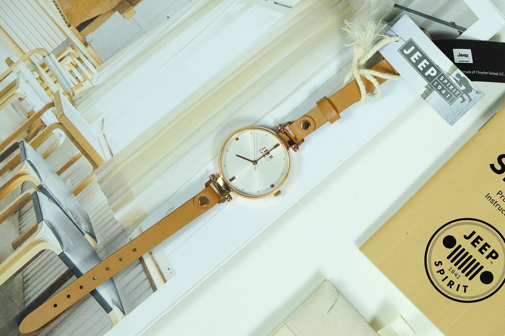 jeepspirit丹宁石英表,jeep森系手表女