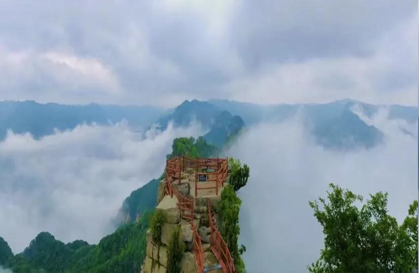 神农尝百草的地方，世界首批地质公园，河南沁阳的神农山美不胜收