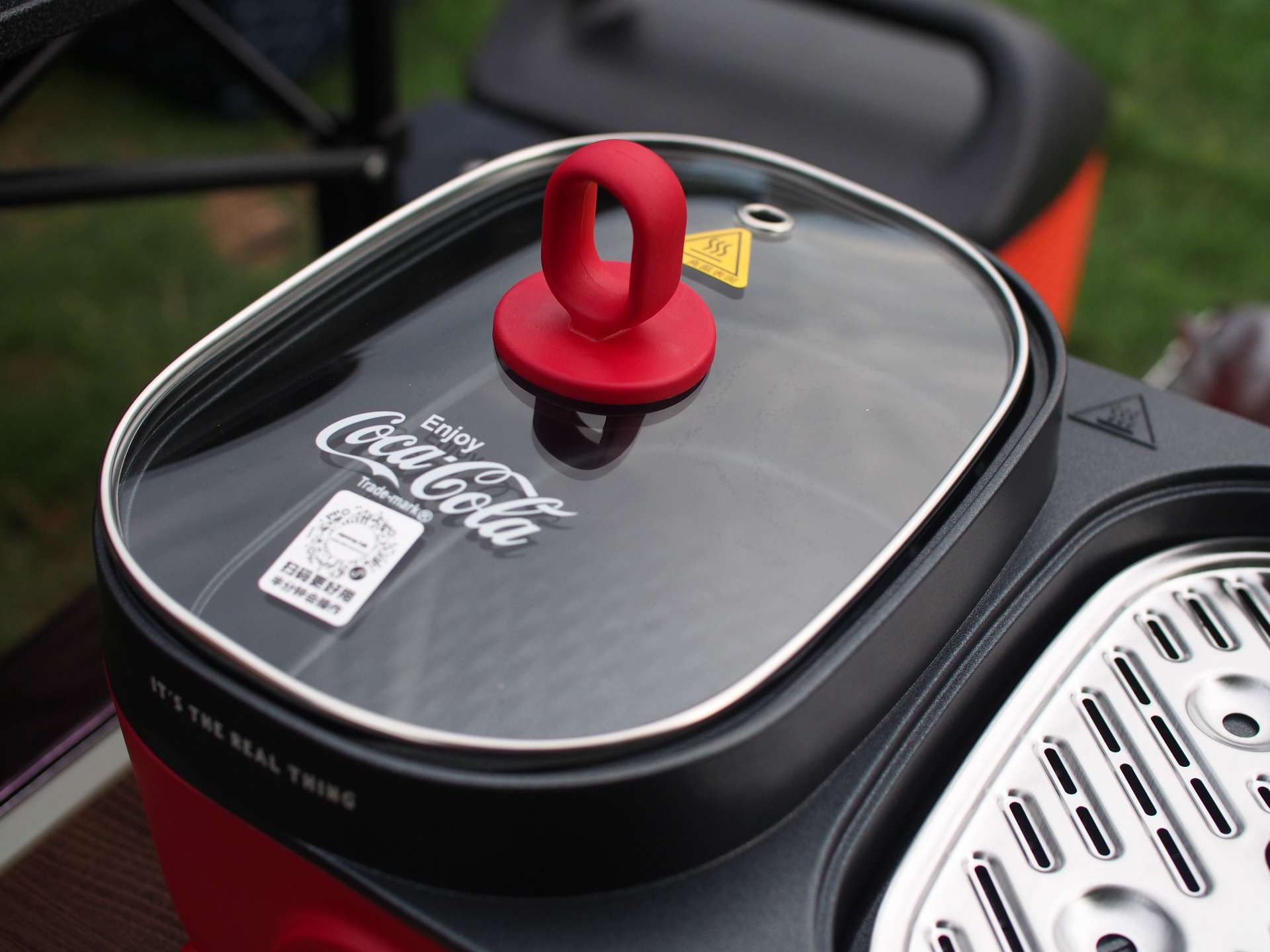 九阳可口可乐联名电火锅,九阳一体锅烤肉