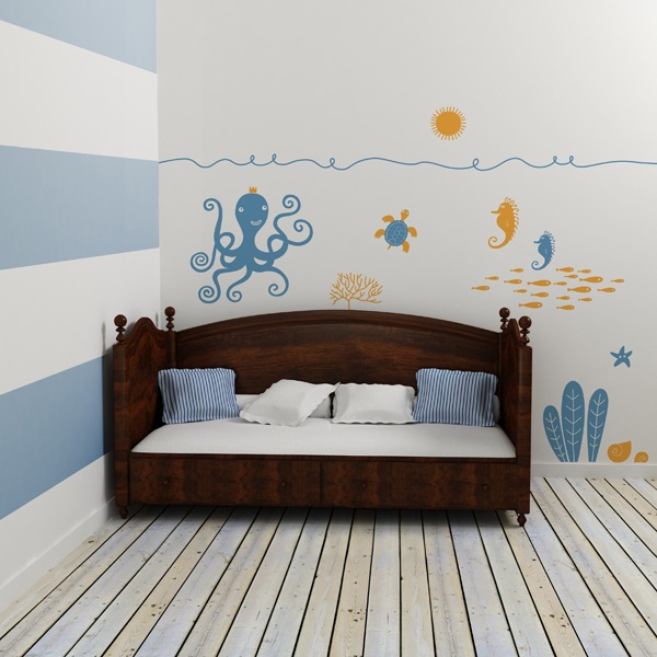 创意墙绘壁画,墙贴画欧美艺术