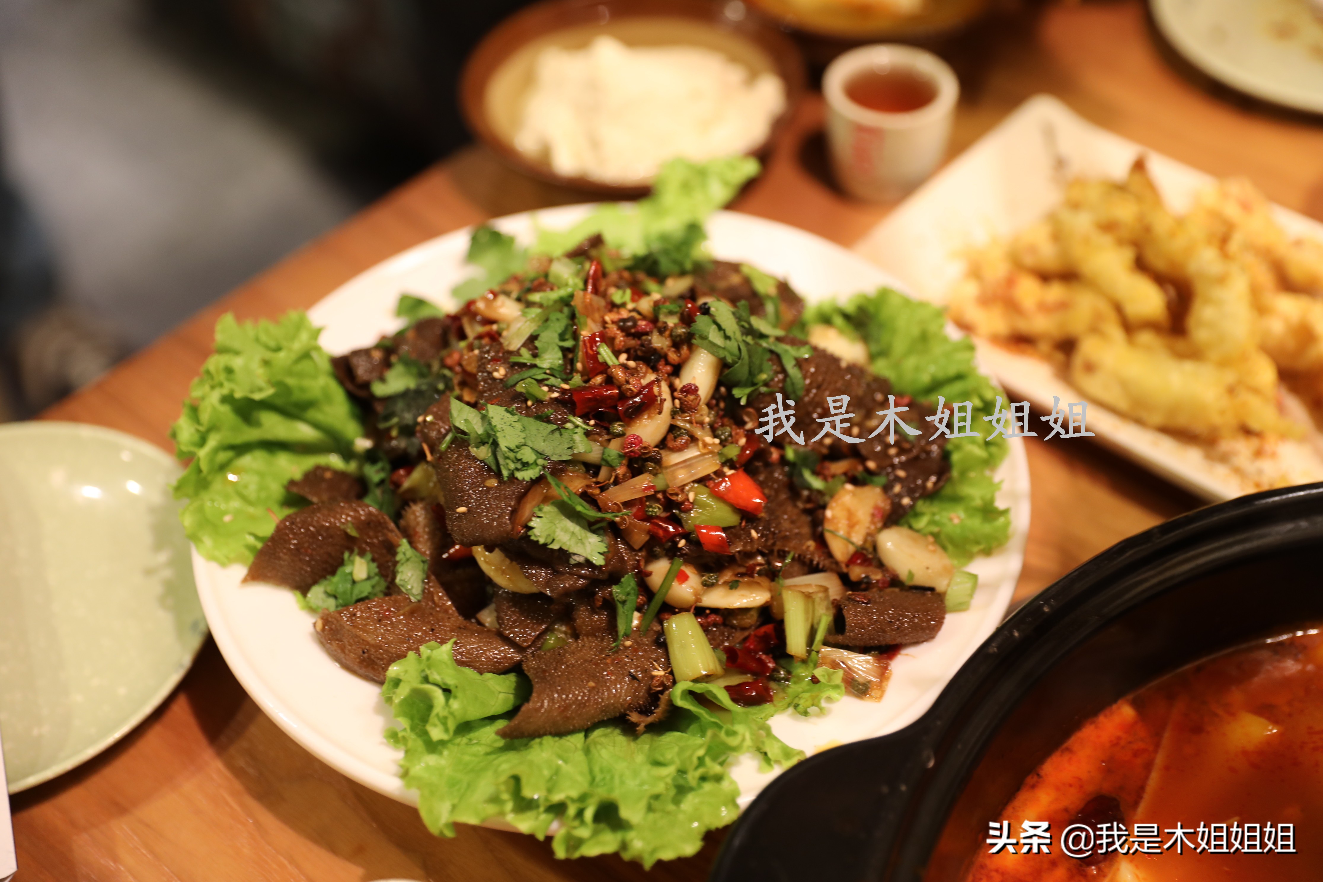 西安惠峰峰香辣爆肚面,西安小吃麻辣爆肚