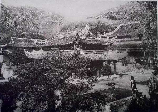 100年前中国风景建筑老照片,两亿多年前的景观