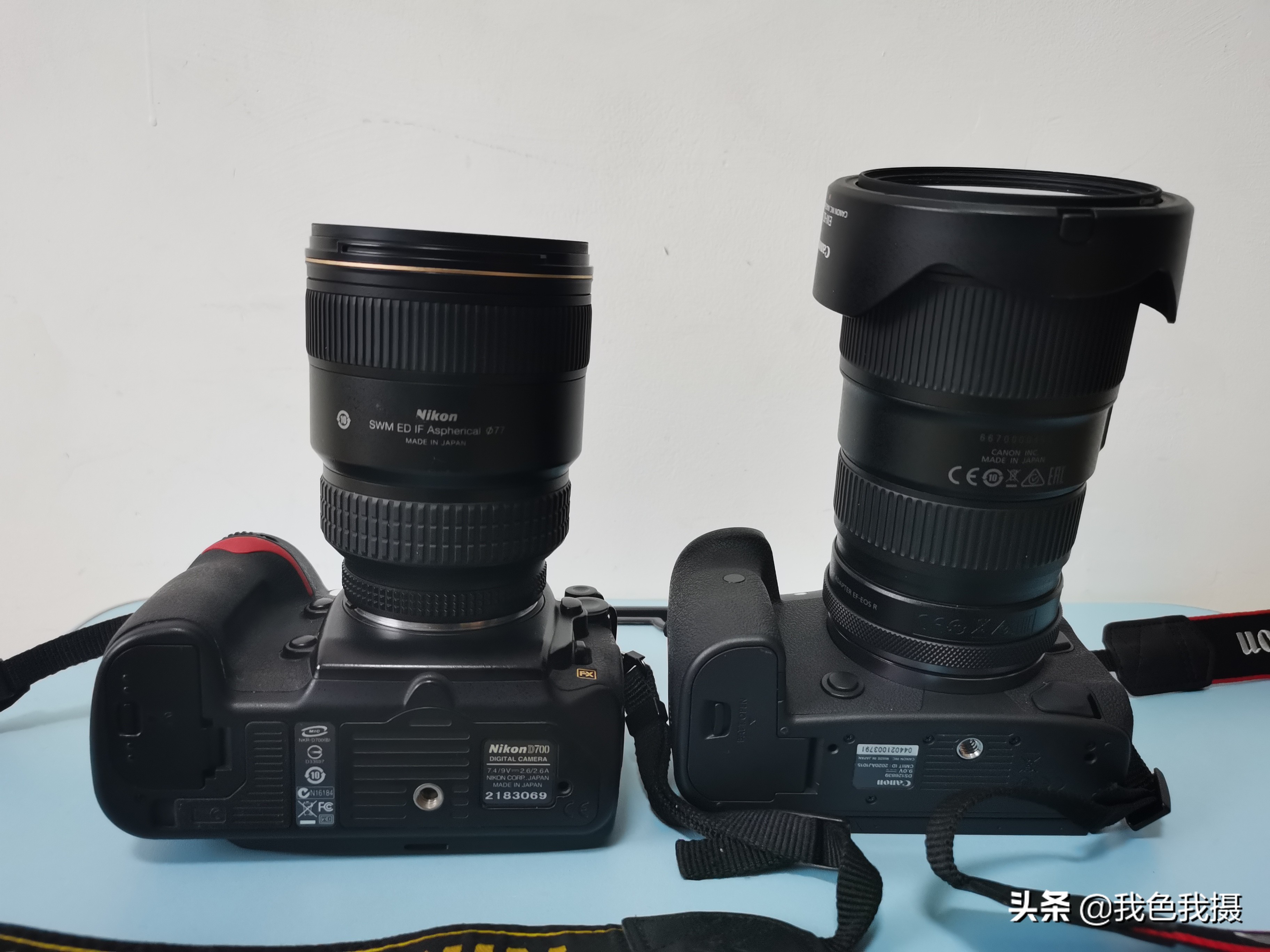 尼康D700加金广角PK佳能R5加16-35F4，微单不微