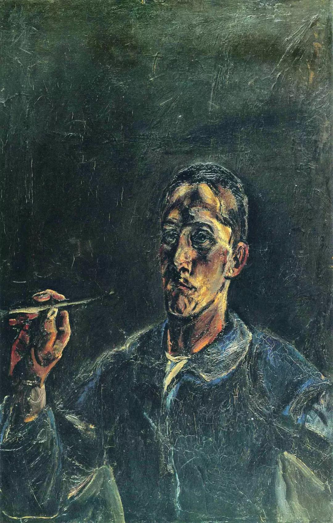 他是表现主义奇才，作品异怪诉出人性同时也是雕塑家剧作家，诗人