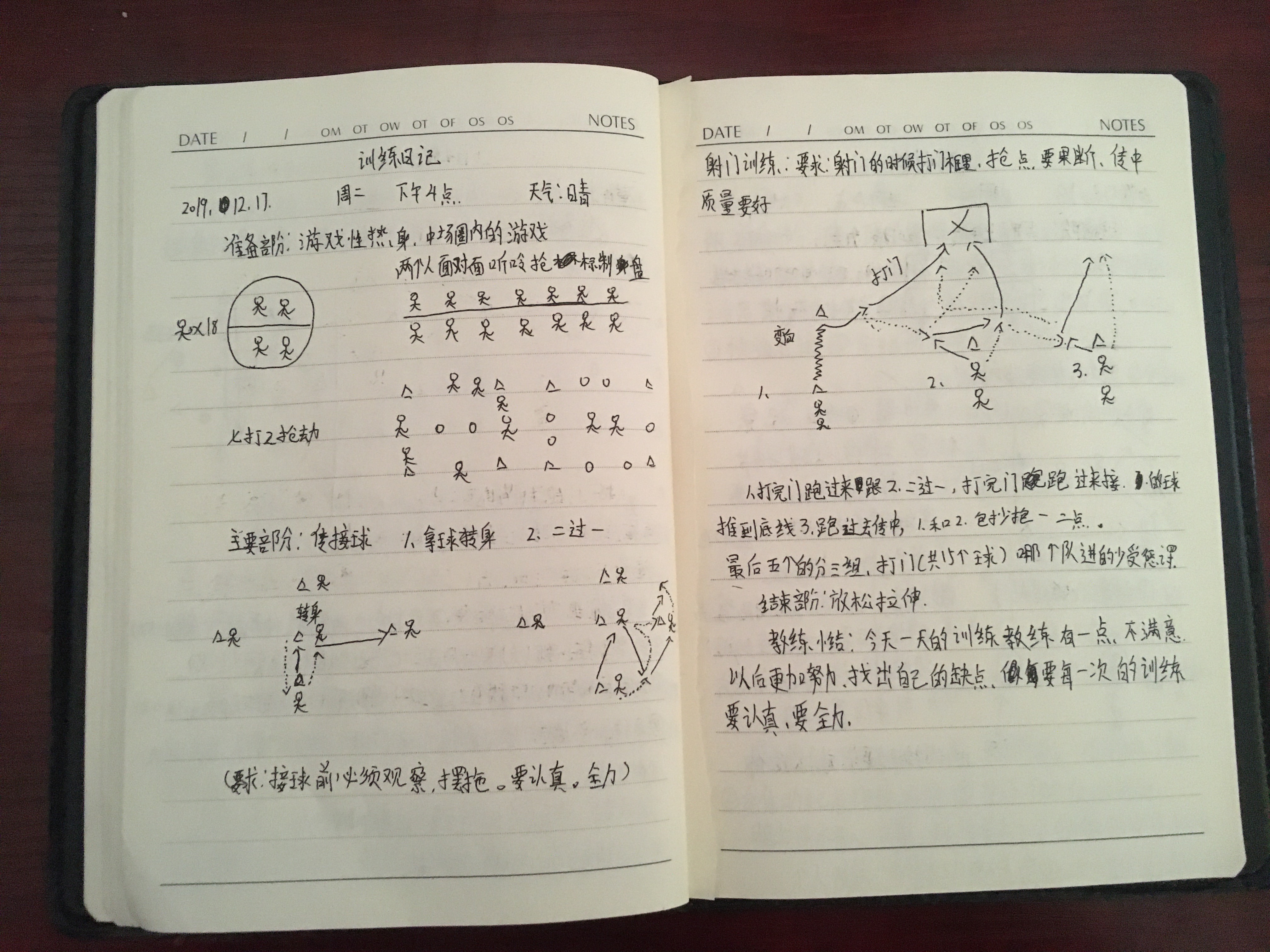 球星训练日记,球员训练篇