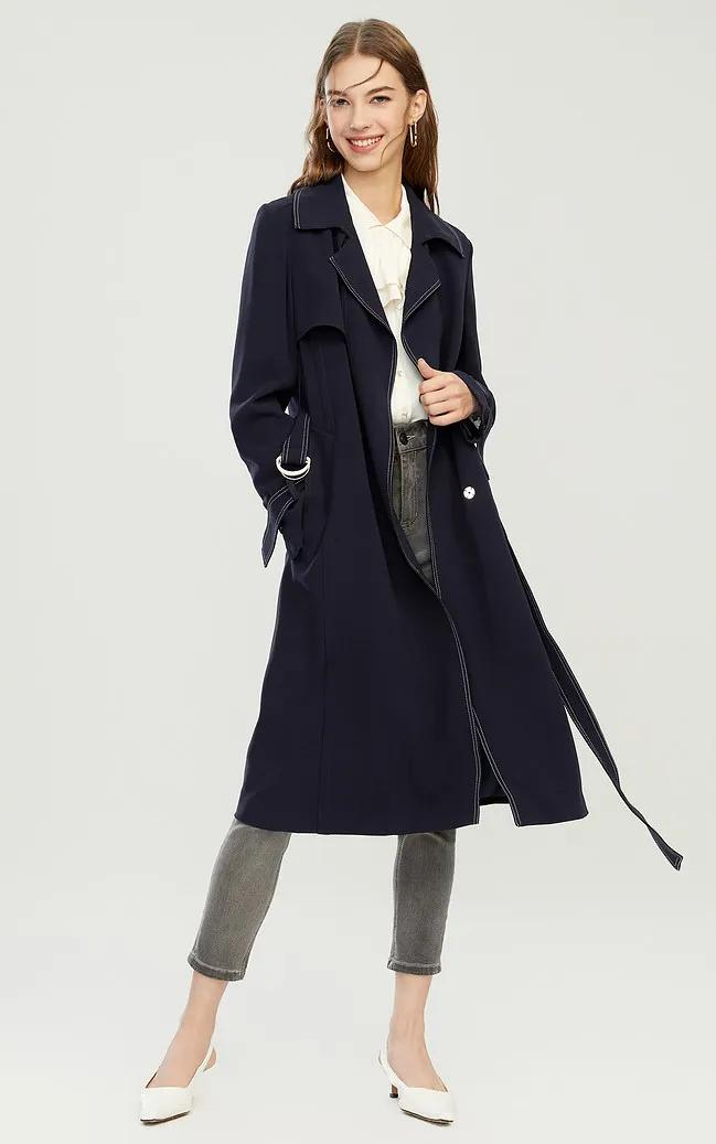 风衣的氛围感,氛围感风衣配什么裤子