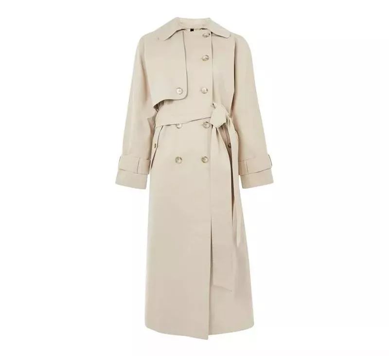 韩版风衣怎么穿最好看,这个春天的美丽穿搭