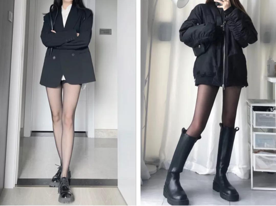 冬天如何穿黑丝，性感、不俗还保暖的那种？