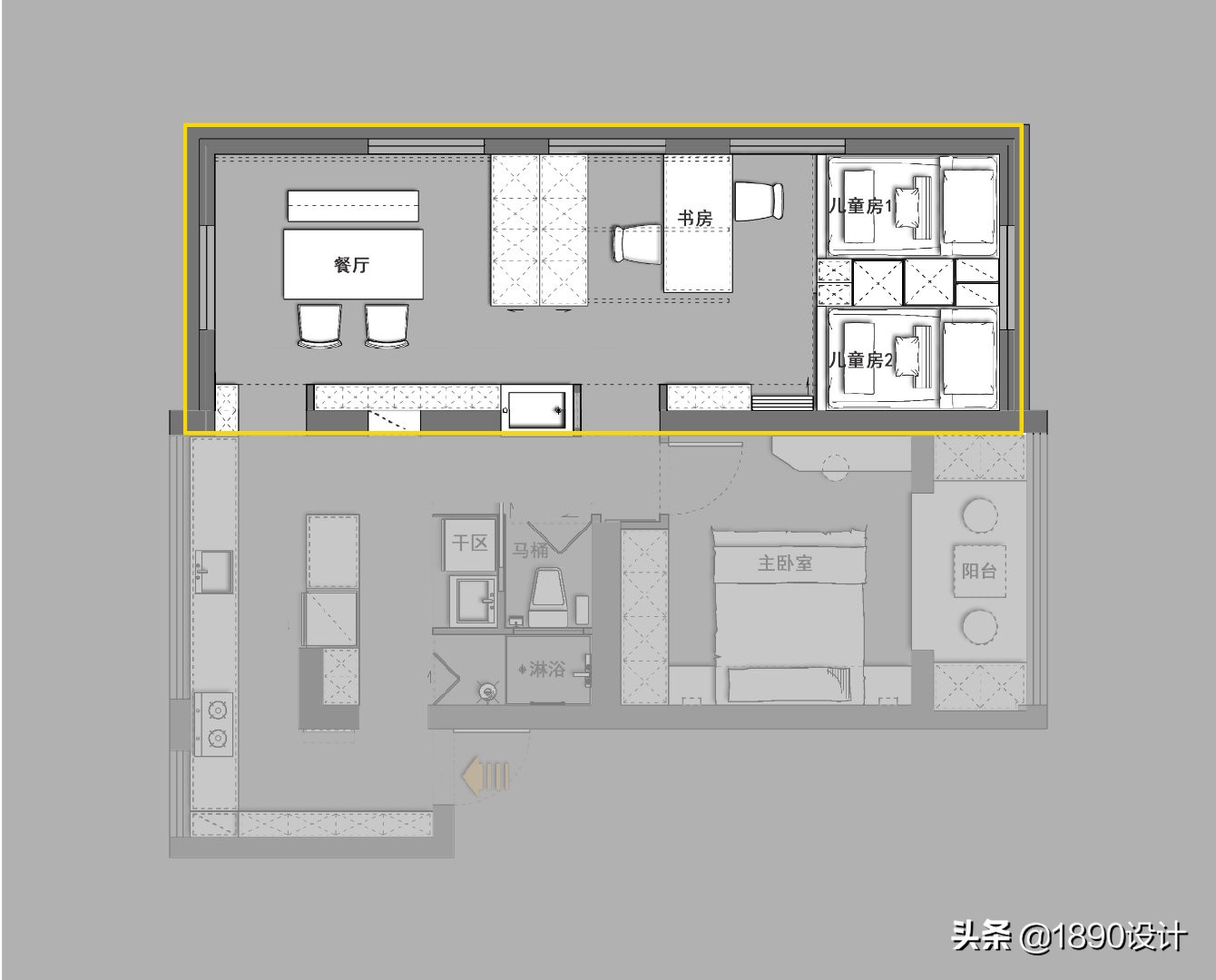 合肥66平米旧房改造,合肥70平老房改造装修
