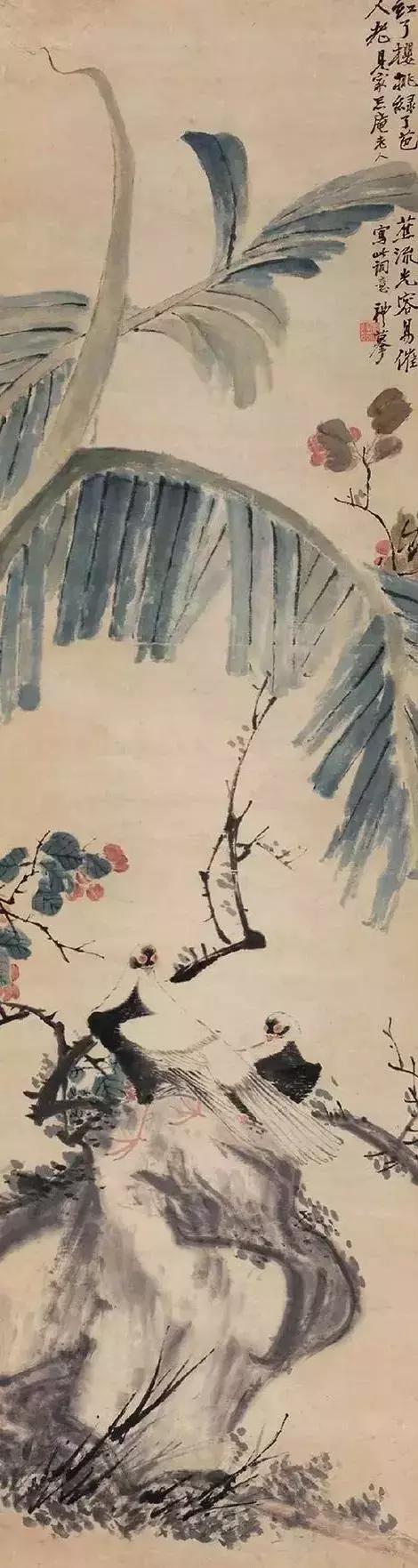 任伯年与潘天寿哪个出名,任伯年潘天寿作品