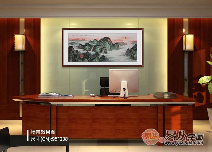 办公室贴什么墙画好,设计办公室需要挂什么类型的墙画