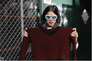 穿衣服打结小技巧,衣服打结穿搭技巧