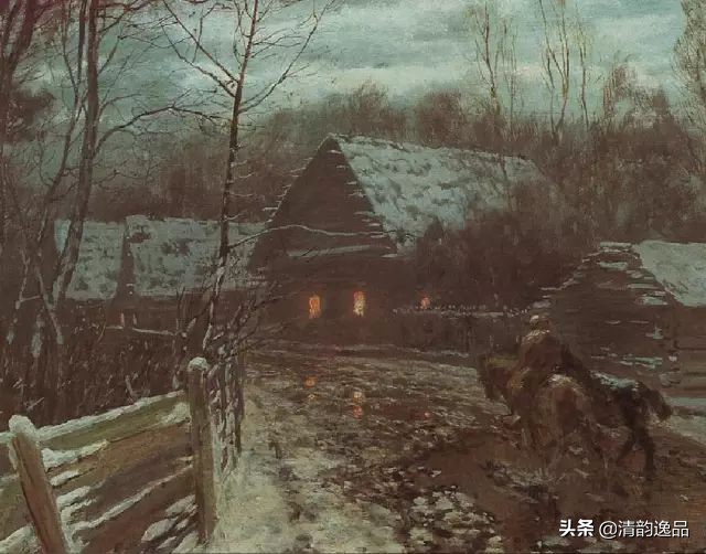 俄罗斯画家经典油画风景作品欣赏,俄罗斯艺术家尤金油画