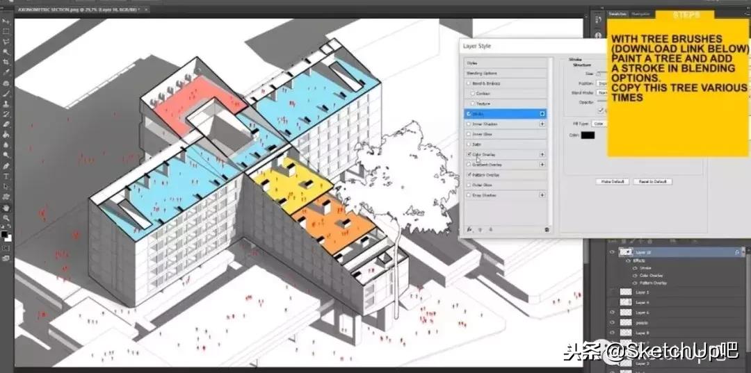 sketchupvray5渲染教程,vrayforsu灯光设置及打法